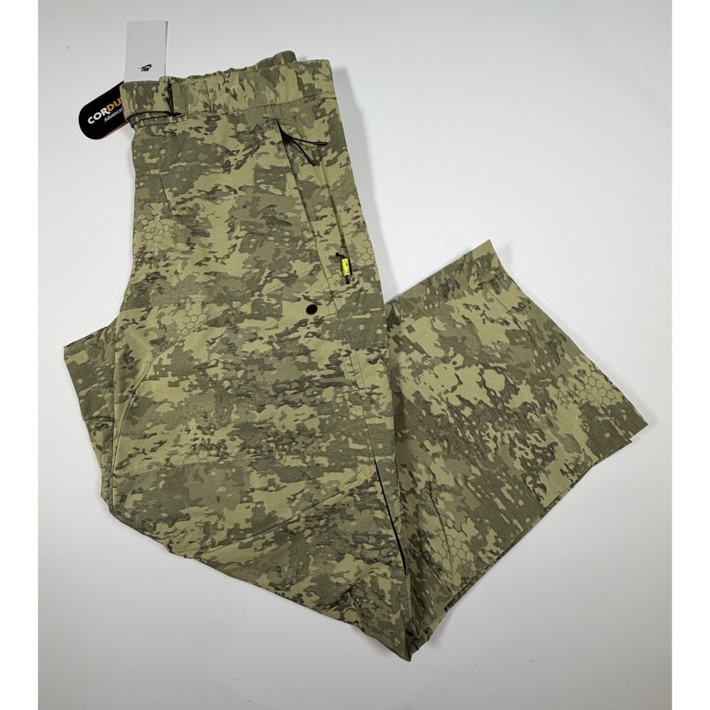 Nike Tech CORDURA Woven Pants Men's L Camo Tapered Trousers IO7487-276 NWT $400